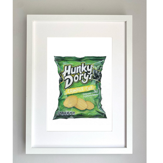 Print of Hunky Dory Crisp Packet