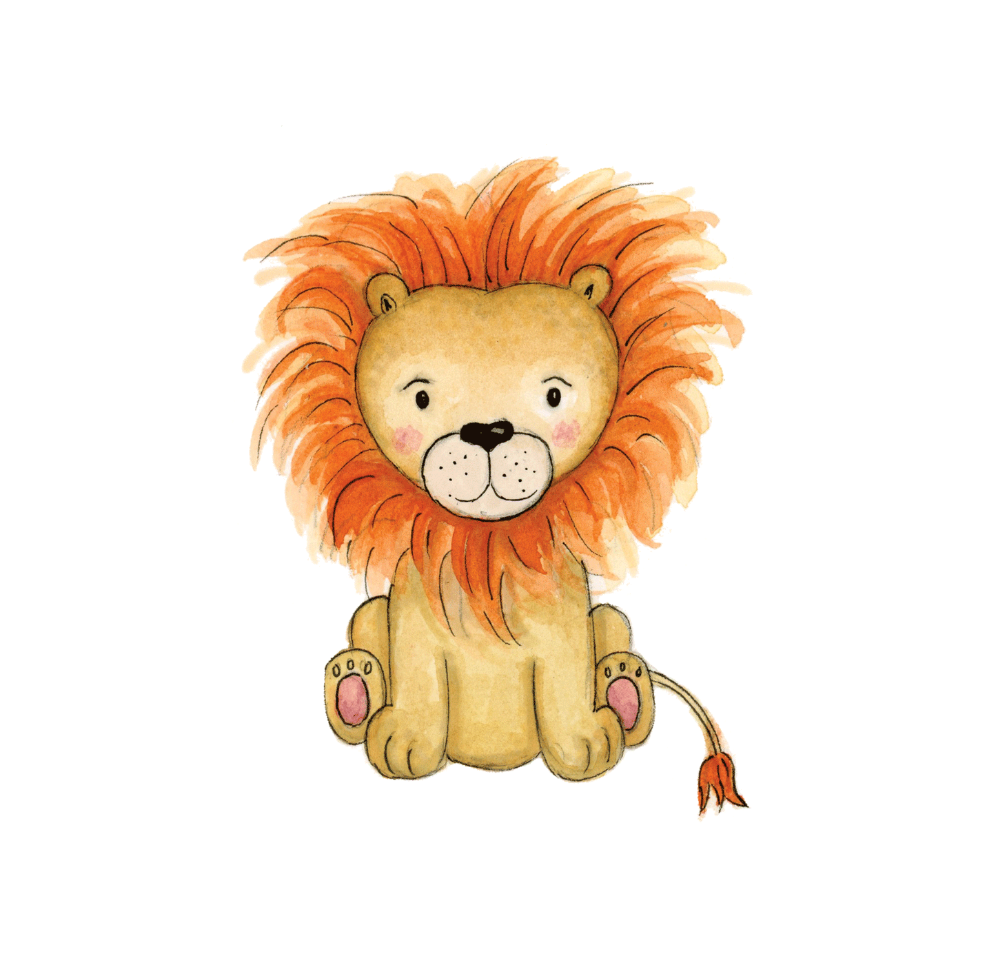 Mini Lion Illustration